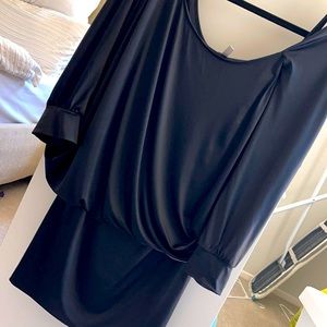 BCBG black mini dress size small